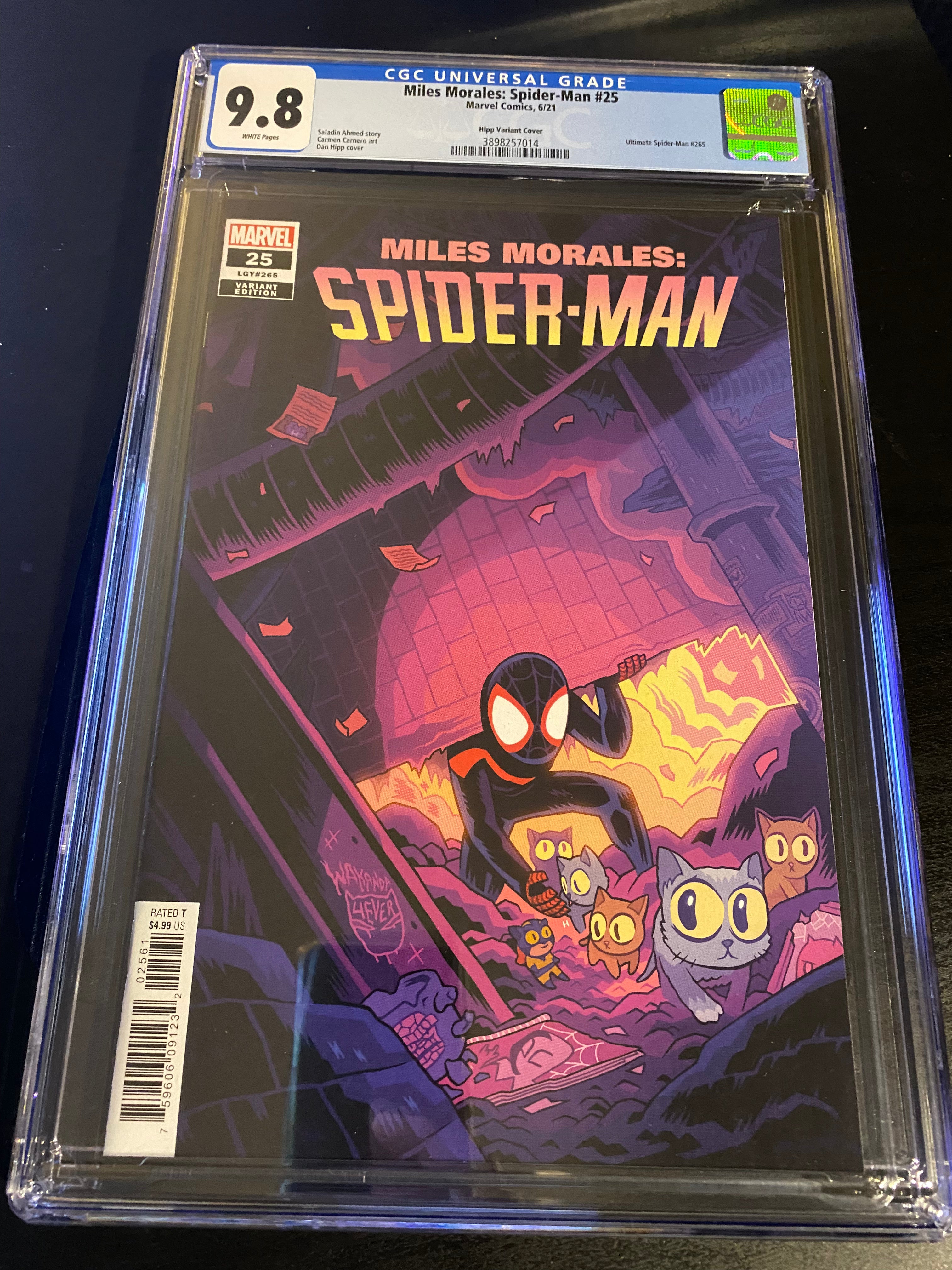 MILES MORALES: SPIDER-MAN hotsell 25 CGC 9.8