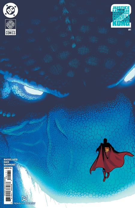 JUSTICE LEAGUE VS GODZILLA VS KONG 2 #1 (OF 7) CVR G INC 1:25 KEVIN MAGUIRE CARD STOCK VAR 🌙🤮