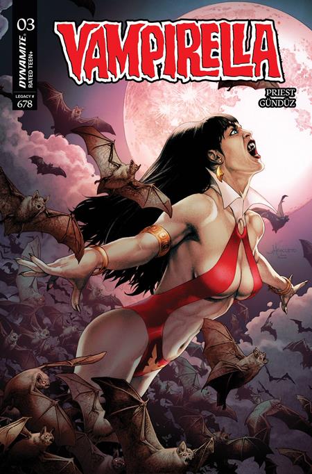 VAMPIRELLA (2025) #3 CVR L INC 1:10 JAY ANACLETO ORIGINAL VAR 🌙🤮