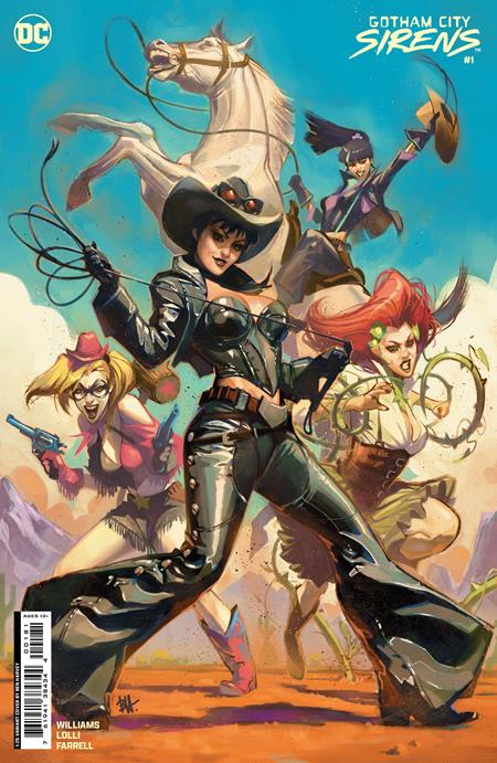 GOTHAM CITY SIRENS #1 (OF 4) CVR H INC 1:25 BEN HARVEY CARD STOCK VAR 🌙🤮