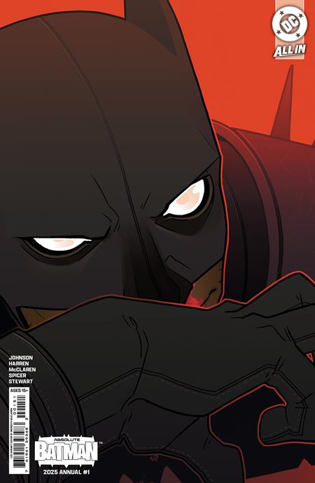 ABSOLUTE BATMAN 2025 ANNUAL #1 (ONE SHOT) CVR E INC 1:25 MEREDITH MCCLAREN CARD STOCK VAR 🌙🤮 RELEASE 10/29