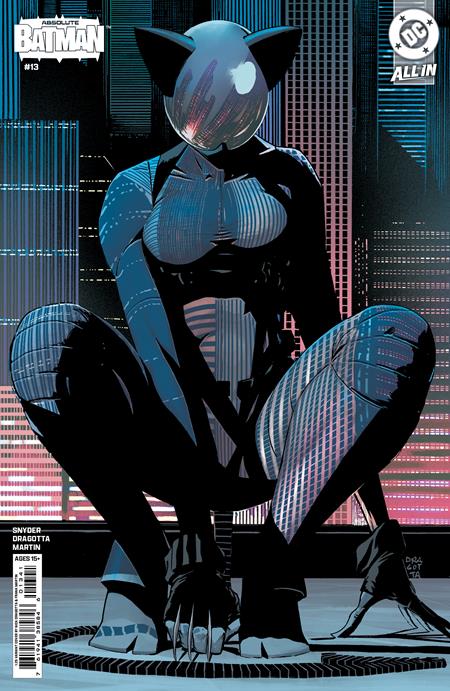 ABSOLUTE BATMAN #13 CVR H INC 1:25 NICK DRAGOTTA STEALTH MODE CARD STOCK VAR 🌙🤮 RELEASE 10/8