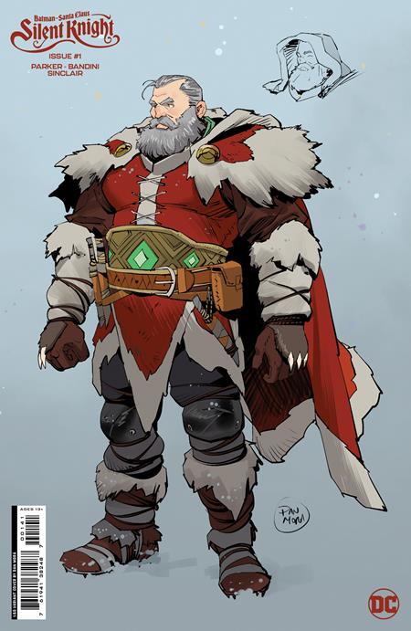 BATMAN SANTA CLAUS SILENT KNIGHT #1 (OF 4) CVR F INC 1:50 DAN MORA CARD STOCK VAR 🌙👀🤮