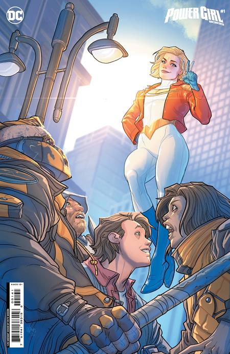 POWER GIRL UNCOVERED #1 (ONE SHOT) CVR E INC 1:25 PETE WOODS VAR 🌙🤮