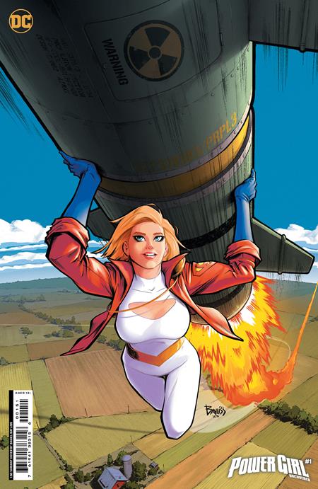 POWER GIRL UNCOVERED #1 (ONE SHOT) CVR F INC 1:50 DANIEL BAYLISS VAR 🌙🤮