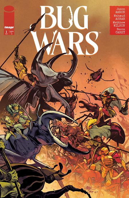 BUG WARS #1 (OF 6) CVR D INC 1:25 PEPE LARRAZ & MATTHEW WILSON VAR (MR) 🌙🤮