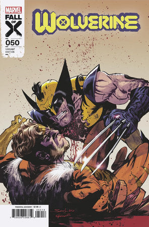 WOLVERINE #50 JONAS SCHARF VARIANT [1:25] 🐧👀🤮