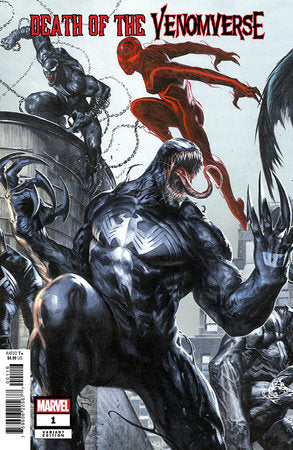 DEATH OF THE VENOMVERSE 1 GABRIELE DELL'OTTO CONNECTING VARIANT [1:10] 🐧👀🤮 LATE RELEASE 8/2