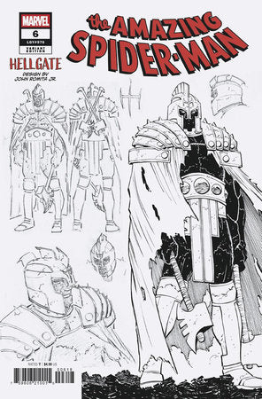AMAZING SPIDER-MAN #6 JOHN ROMITA JR. DESIGN VARIANT [1:10] 🐧🤮