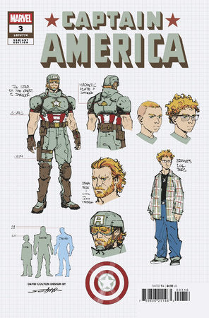 CAPTAIN AMERICA #3 VALERIO SCHITI DESIGN VARIANT [1:10] 🐧🤮