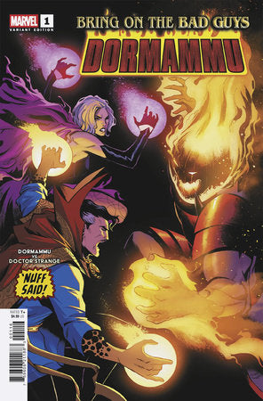 BRING ON THE BAD GUYS: DORMAMMU #1 LEE GARBETT NUFF SAID VARIANT [1:25] 🐧🤮