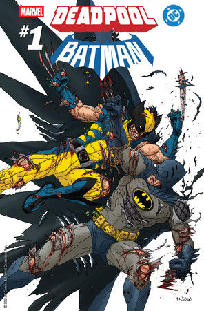 MARVEL/DC: DEADPOOL/BATMAN #1 STEVE MCNIVEN VARIANT [1:25] 🐧🤮 LATE RELEASE 9/17