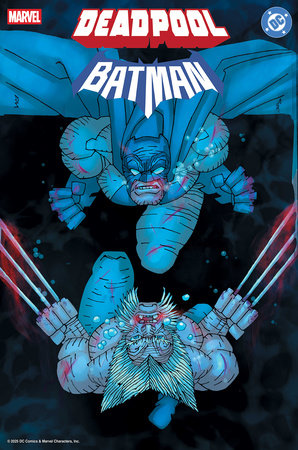 MARVEL/DC: DEADPOOL/BATMAN #1 FRANK MILLER VARIANT [1:50] 🐧🤮 LATE RELEASE 9/17