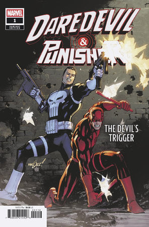 DAREDEVIL/PUNISHER: THE DEVIL'S TRIGGER #1 DAVID MARQUEZ VARIANT [1:25] 🐧🤮 RELEASE 11/26