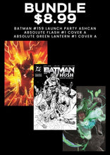 Load image into Gallery viewer, DC BUNDLE (ABSOLUTE FLASH #1 CVR A, ABSOLUTE GREEN LANTERN #1 CVR A, BATMAN #159 LAUNCH PARTY ASHCAN) 🌙🤮 3 PACK
