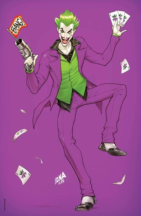 JOKER THE MAN WHO STOPPED LAUGHING #1 CVR D DAVID NAKAYAMA MADNESS FOIL VAR 🌙🤮