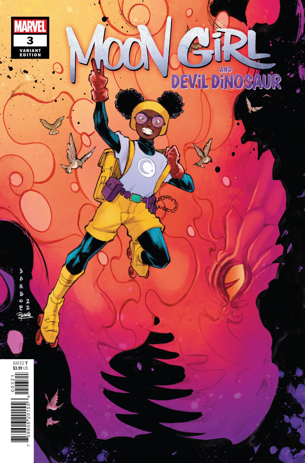 MOON GIRL AND DEVIL DINOSAUR 3 DARBOE VARIANT 🐧