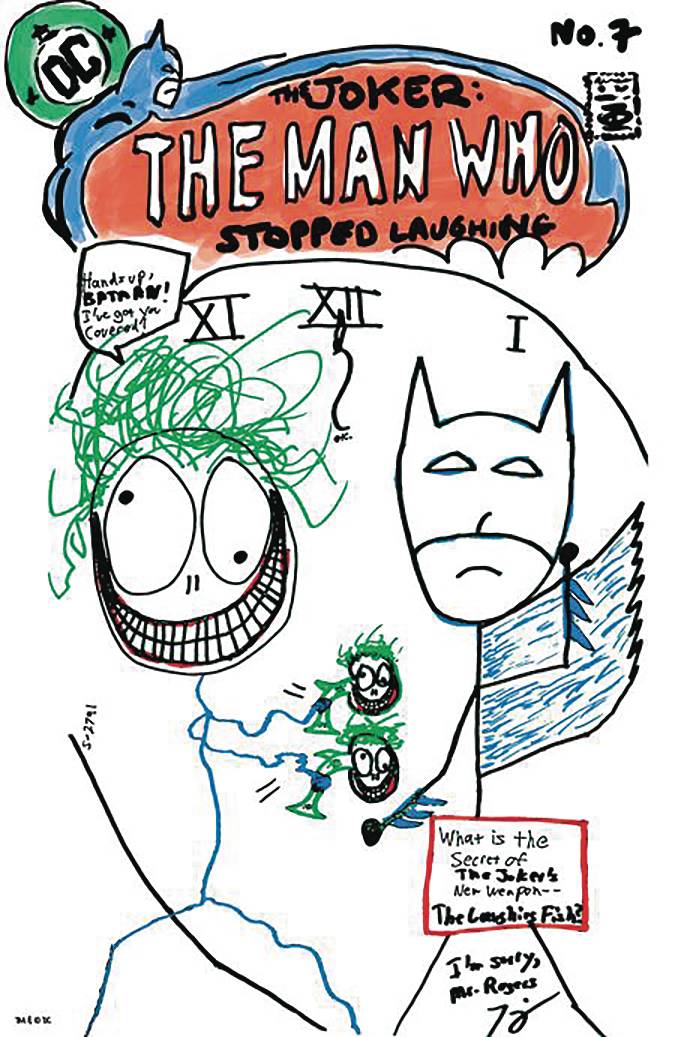 JOKER THE MAN WHO STOPPED LAUGHING #7 CVR E TOM KING APRIL FOOLS VAR 🌙🤮