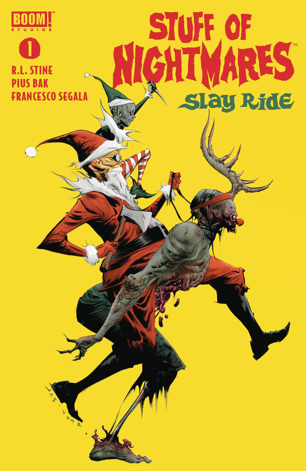 STUFF OF NIGHTMARES SLAY RIDE #1 CVR F 5 COPY INCV LEE & CHU 💎🤮