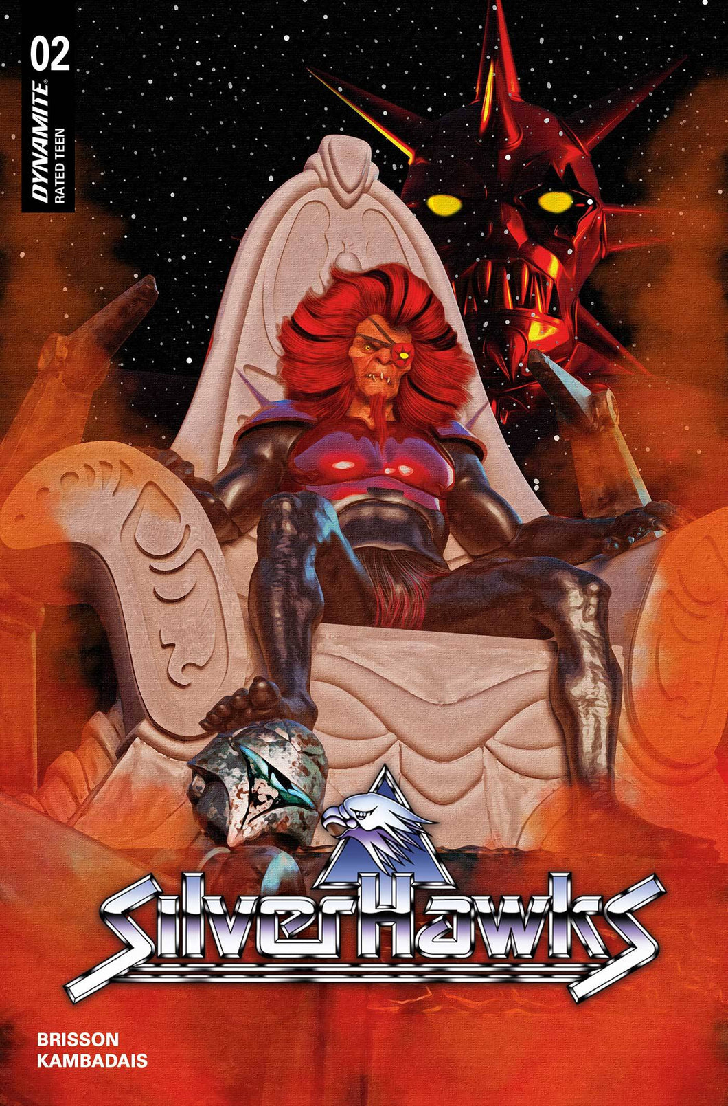 SILVERHAWKS #2 CVR Y FOC SPEARS ORIGINAL 💎🤮⚠️