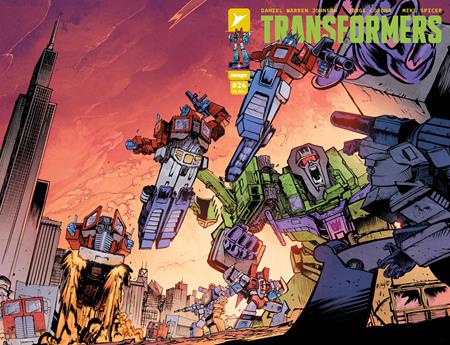 TRANSFORMERS #24 CVR F DANIEL WARREN JOHNSON & MIKE SPICER WRAPAROUND VAR 🌙🤮