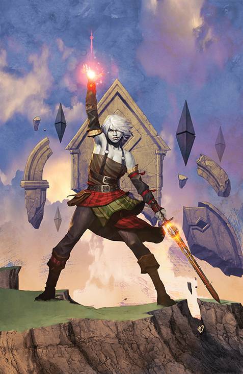 MAGIC NAHIRI THE LITHOMANCER #1 CVR D UNLOCKABLE OLIVETTI 💎🧐🤮 1 PER STORE