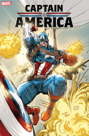 CAPTAIN AMERICA 1 KAARE ANDREWS FOIL VARIANT 🐧👀 LATE RELEASE 9/20