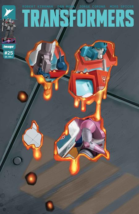 TRANSFORMERS #25 CVR K ERIC CANETE FOIL DIE CUT VAR 🌙🤮 RELEASE 10/8