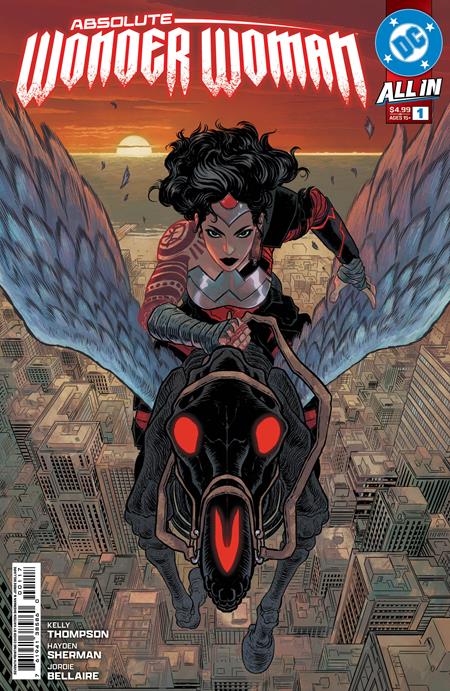 ABSOLUTE WONDER WOMAN #1 Seventh Printing Cvr A Hayden Sherman 🌙🤮 RELEASE 9/17