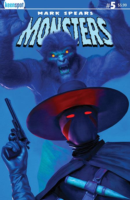 MARK SPEARS MONSTERS #5 CVR A MARK SPEARS THE FIGHT 🌙🤮 LATE LATE RELEASE MAY 28TH