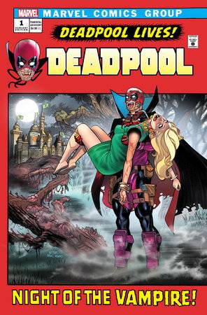 DEADPOOL #1 JAVIER GARRON VAMPIRE VAR 🐧👀🤮 LATE RELEASE APRIL 3RD