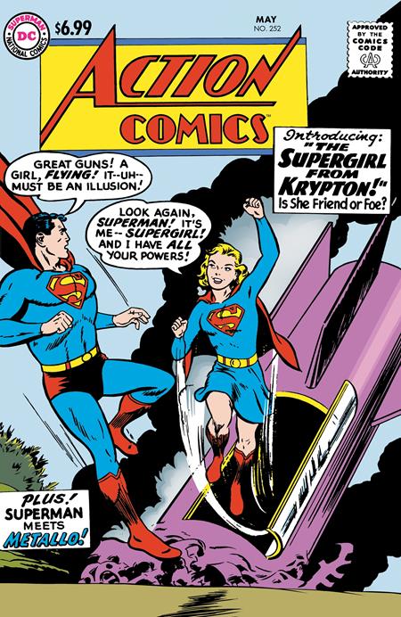 ACTION COMICS #252 FACSIMILE EDITION CVR B CURT SWAN FOIL VAR 🌙 RELEASE 10/22