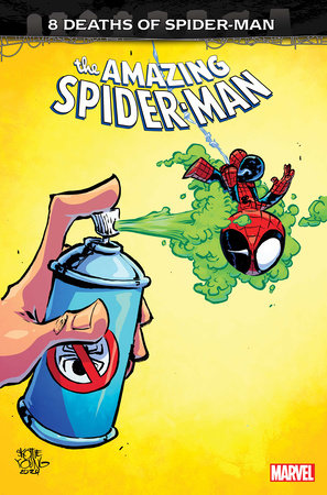 AMAZING SPIDER-MAN #62 SKOTTIE YOUNG 8 DEATHS OF SPIDER-MAN VARIANT 🐧🤮