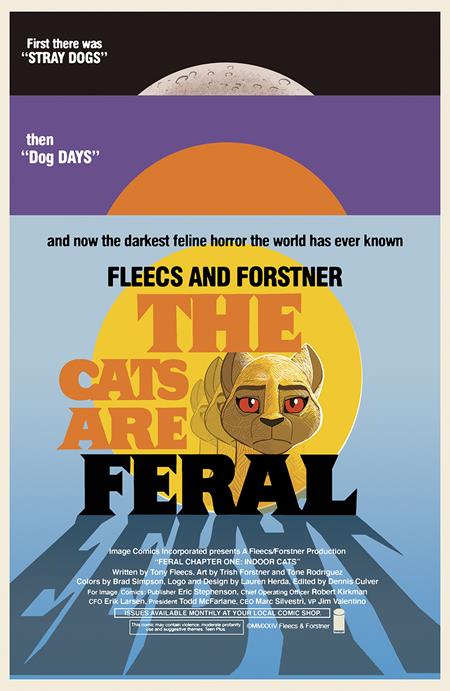 FERAL #1 CVR F INC 1:50 TRISH FORSTNER & TONY FLEECS VAR 🌙👀🤮