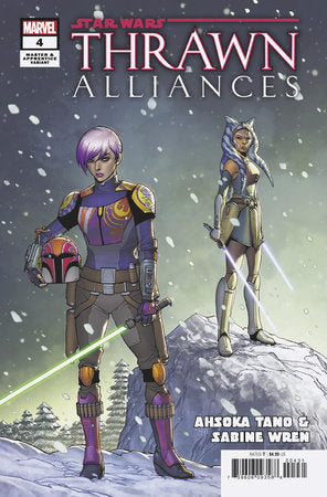 STAR WARS: THRAWN ALLIANCES #4 GIUSEPPE CAMUNCOLI AHSOKA TANO & SABINE WREN MASTER & APPRENTICE VARIANT 🐧🤮