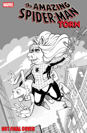 AMAZING SPIDER-MAN: TORN #1 JAVIER GARRON MUPPETS VARIANT 🐧🤮 LATER RELEASE 10/8