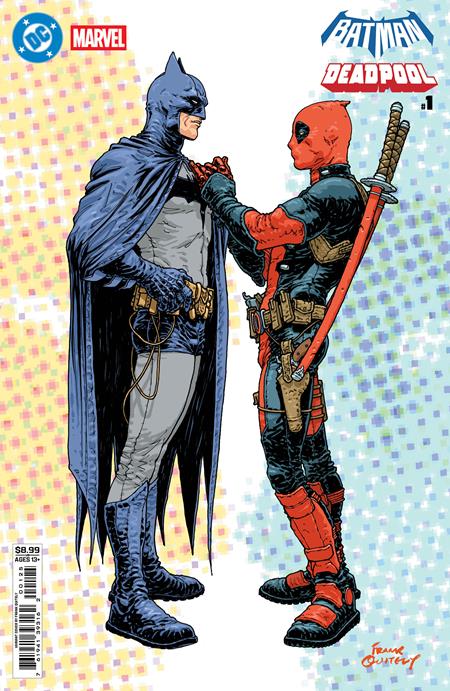 DC MARVEL BATMAN DEADPOOL #1 (ONE SHOT) CVR N FRANK QUITELY BATMAN DEADPOOL CARD STOCK VAR 🌙🤮 RELEASE 11/19