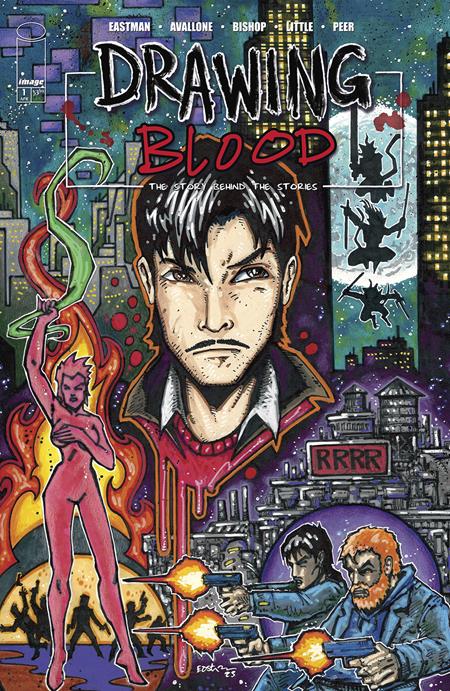 DRAWING BLOOD #1 (OF 12) CVR A KEVIN EASTMAN 🌙👀