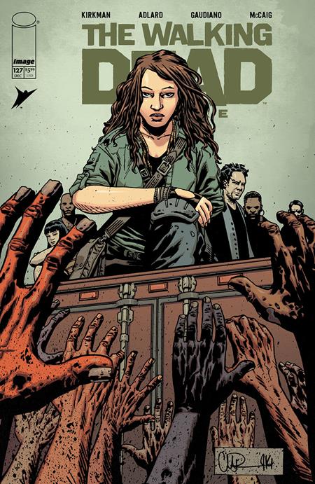 WALKING DEAD DELUXE #127 CVR B CHARLIE ADLARD & DAVE MCCAIG VAR (MR) 🌙 RELEASE 12/17