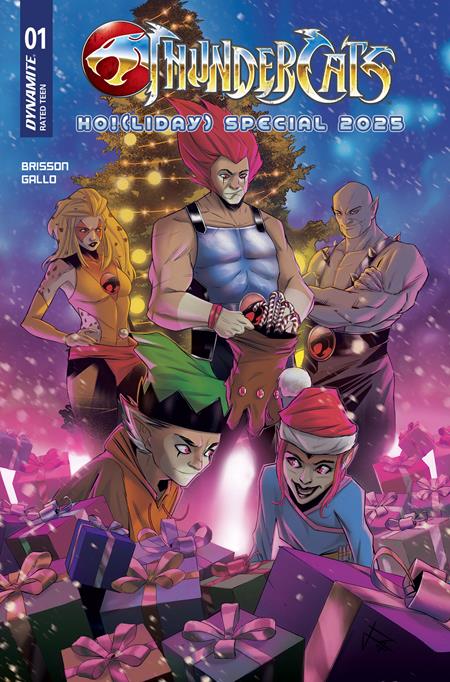 THUNDERCATS HO!(LIDAY) SPECIAL 2025 #1 (ONE SHOT) CVR B FABIO GALLO VAR 🌙 RELEASE 12/17