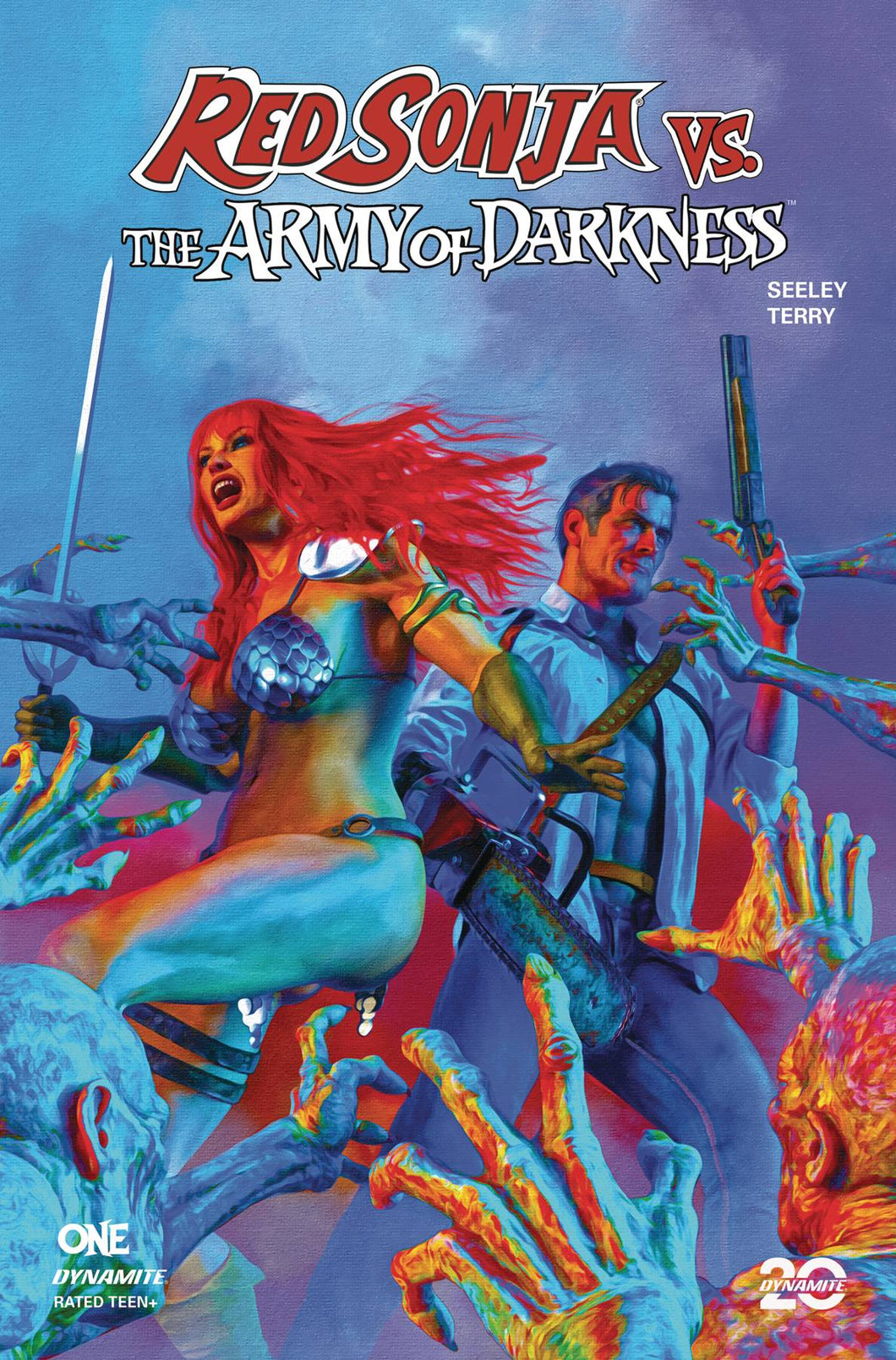 RED SONJA VS AOD #1 CVR C SPEARS 💎🤮