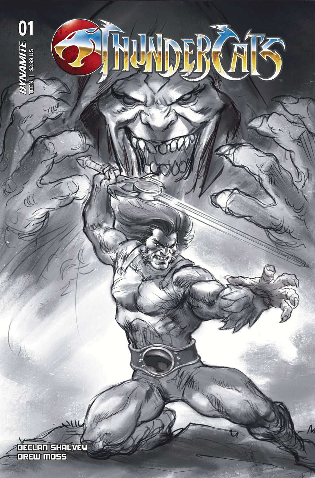 THUNDERCATS #1 CVR R 15 COPY INCV PARRILLO LINE ART 💎👀