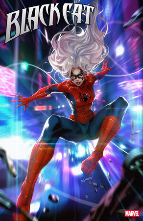 BLACK CAT #1 DERRICK CHEW VARIANT 🐧🤮 LATER RELEASE 8/20