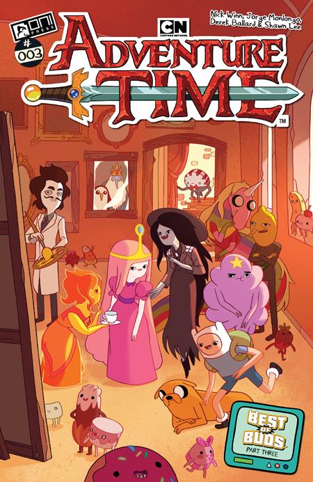 ADVENTURE TIME (2025) #3 CVR B JORGE MONLONGO VAR 🌙