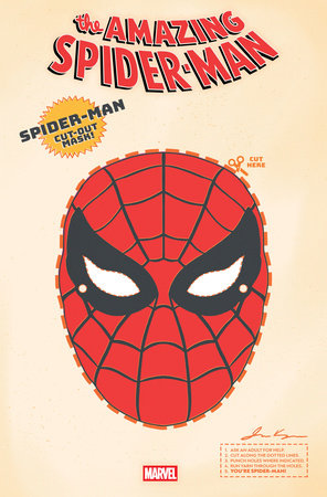 AMAZING SPIDER-MAN #11 RETRO HALLOWEEN MASK VARIANT (2025) 🐧🤮