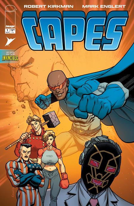 INVINCIBLE UNIVERSE CAPES #1 CVR A RYAN OTTLEY & DAVE MCCAIG 🌙🤮 RELEASE 11/19