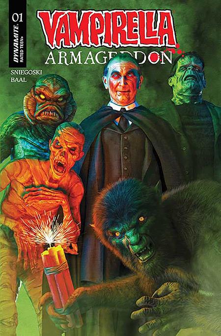 VAMPIRELLA ARMAGEDDON #1 CVR H MARK SPEARS FOIL VAR 🌙🤮