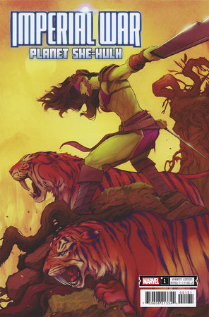 IMPERIAL WAR: PLANET SHE-HULK #1 NIMIT MALAVIA VARIANT 🐧🤮