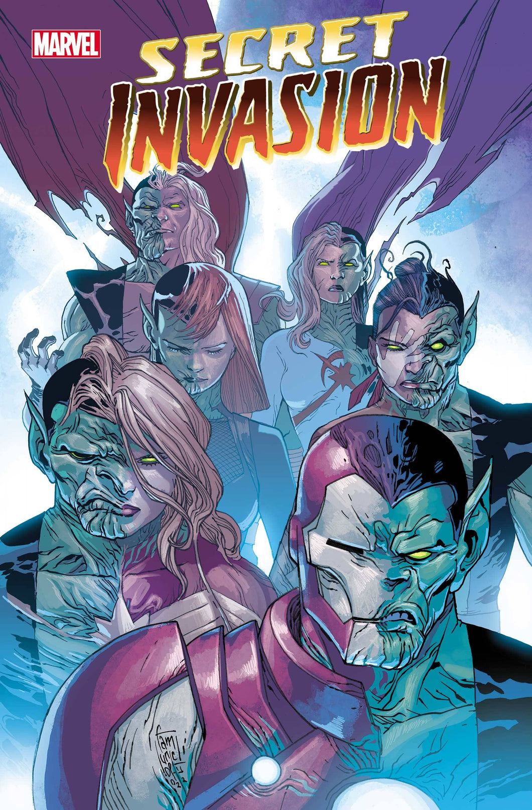 SECRET INVASION #1 (OF 5) 25 COPY INCV CAMUNCOLI VAR 🐧🤮