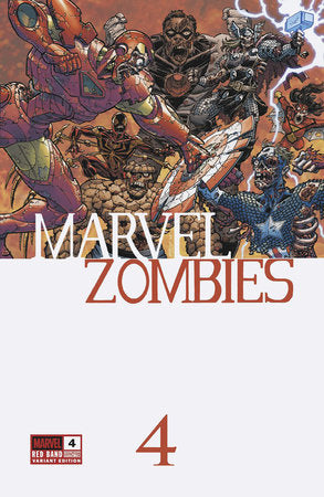 MARVEL ZOMBIES: RED BAND #4 SCOTT KOBLISH RETRO ZOMBIE VARIANT [POLYBAGGED] 🐧 RELEASE 12/31